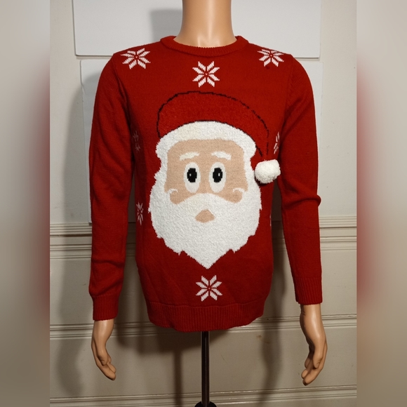 Santa Ugly Christmas Sweater medium - Picture 1 of 4